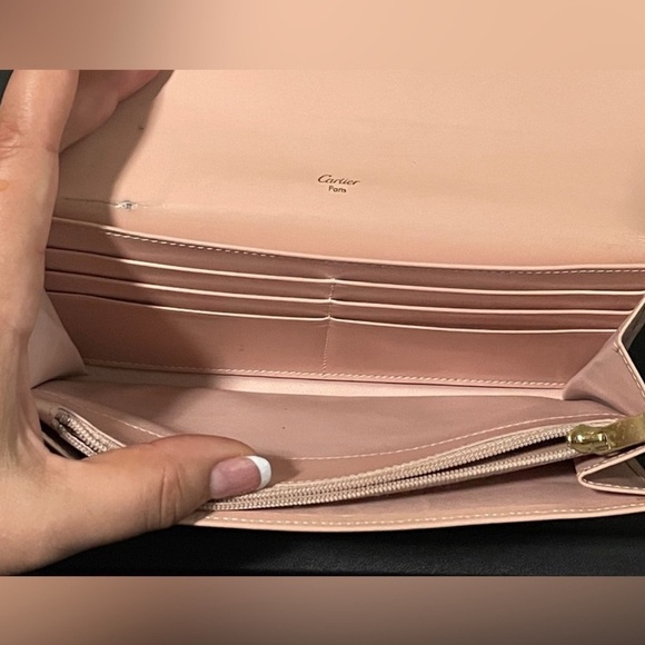 Cartier Love Collection Wallet in Blue Pink - Picture 8 of 15